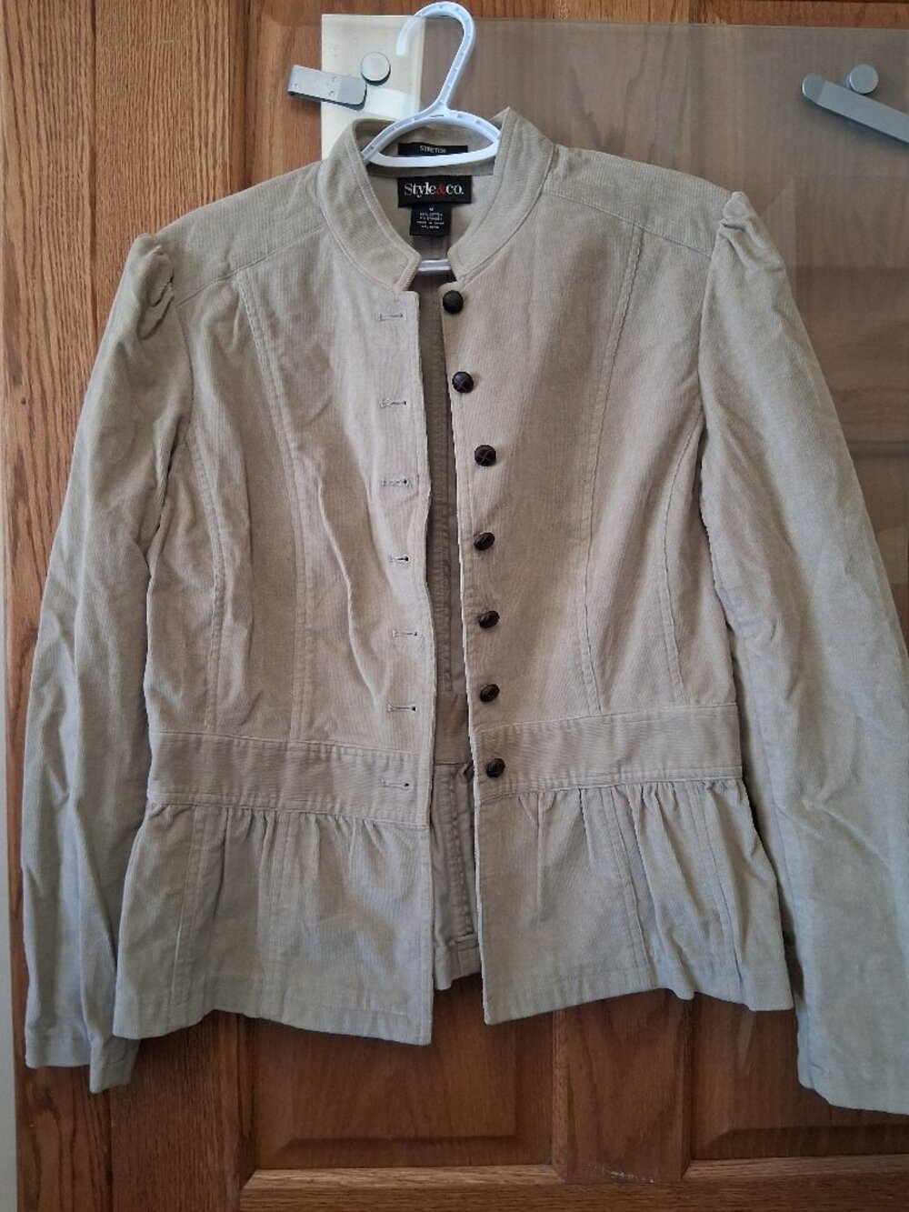 Women's size medium style & co Corduroy blazer/jacket